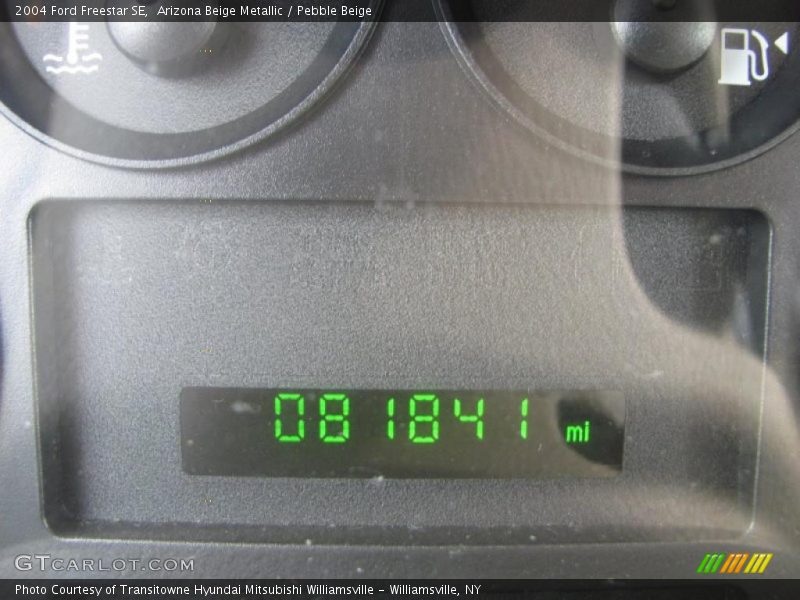 Arizona Beige Metallic / Pebble Beige 2004 Ford Freestar SE