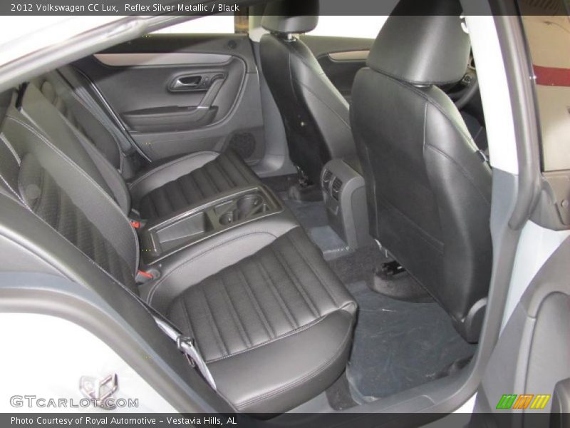 Reflex Silver Metallic / Black 2012 Volkswagen CC Lux