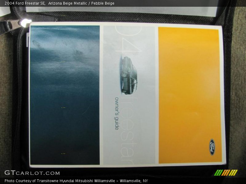 Arizona Beige Metallic / Pebble Beige 2004 Ford Freestar SE