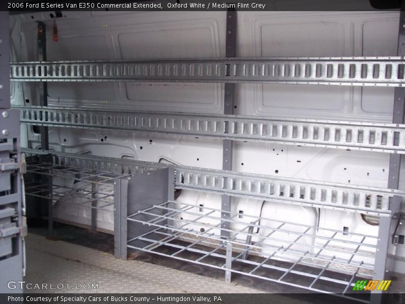 Oxford White / Medium Flint Grey 2006 Ford E Series Van E350 Commercial Extended