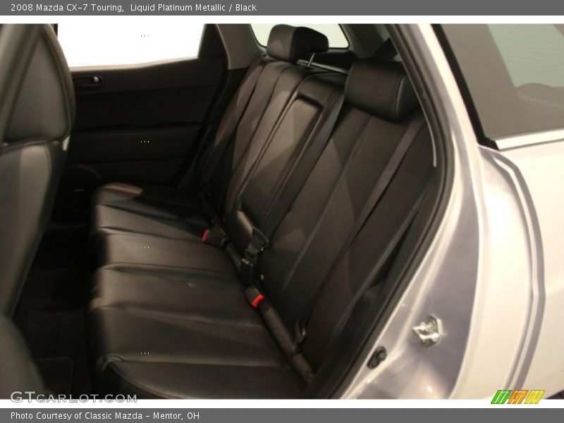 Liquid Platinum Metallic / Black 2008 Mazda CX-7 Touring