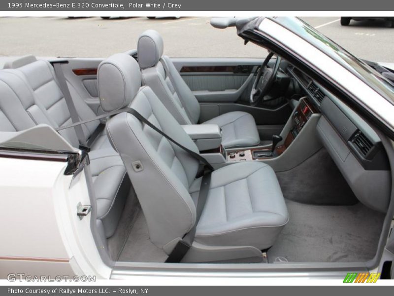  1995 E 320 Convertible Grey Interior