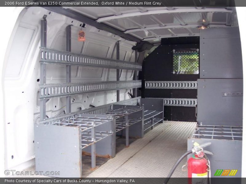 Oxford White / Medium Flint Grey 2006 Ford E Series Van E350 Commercial Extended