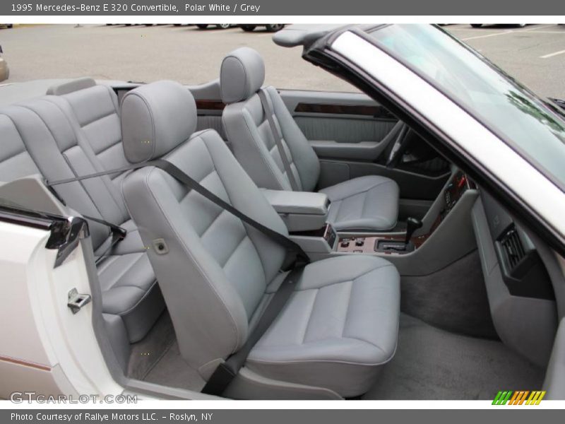  1995 E 320 Convertible Grey Interior