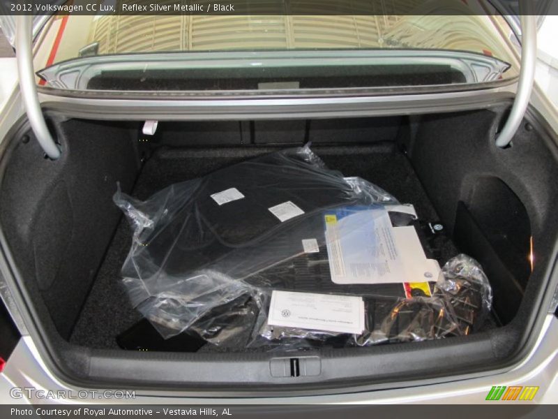 Reflex Silver Metallic / Black 2012 Volkswagen CC Lux