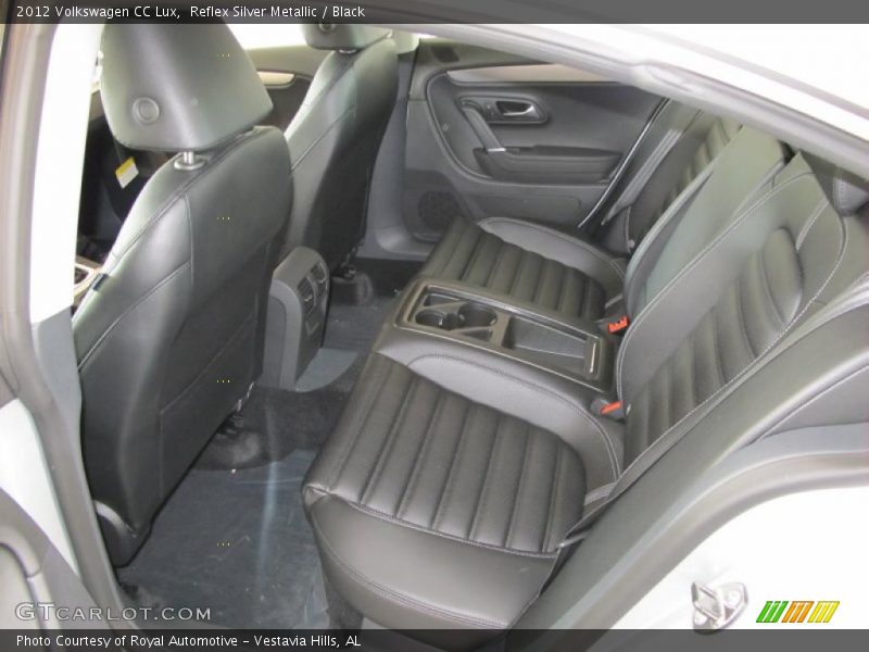 Reflex Silver Metallic / Black 2012 Volkswagen CC Lux