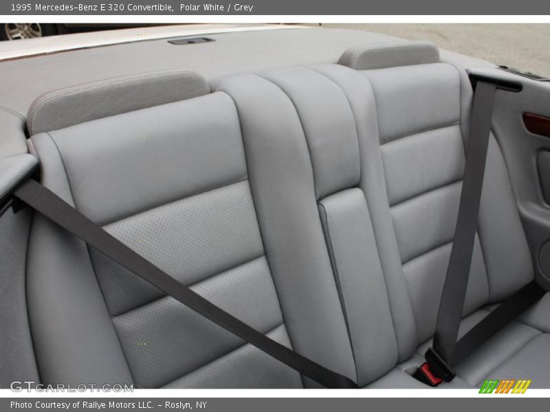  1995 E 320 Convertible Grey Interior