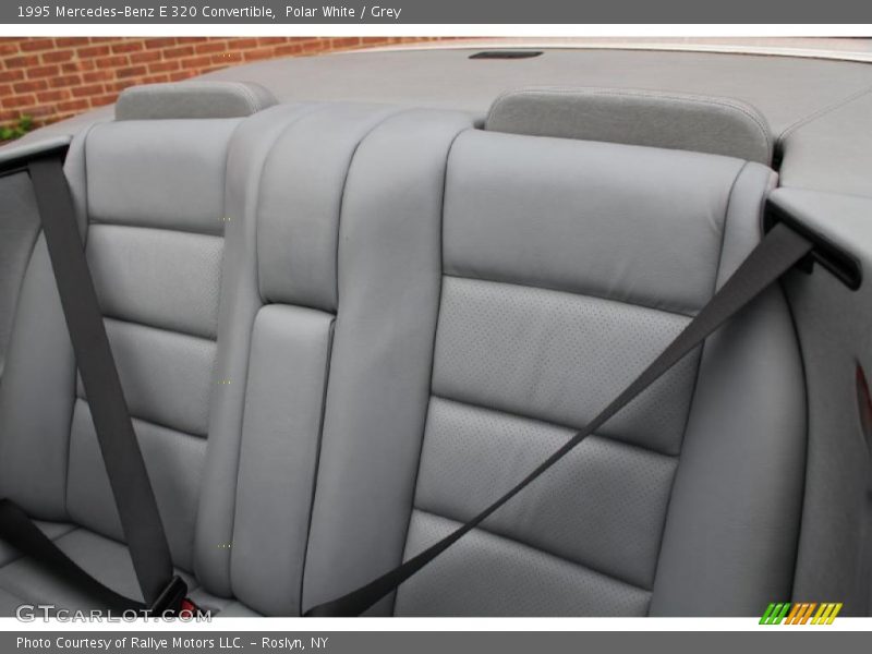  1995 E 320 Convertible Grey Interior