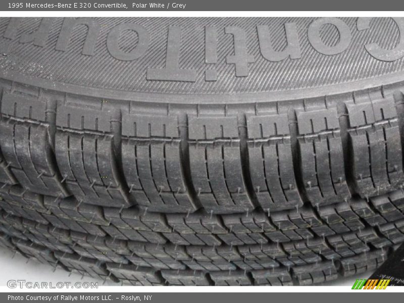 Polar White / Grey 1995 Mercedes-Benz E 320 Convertible
