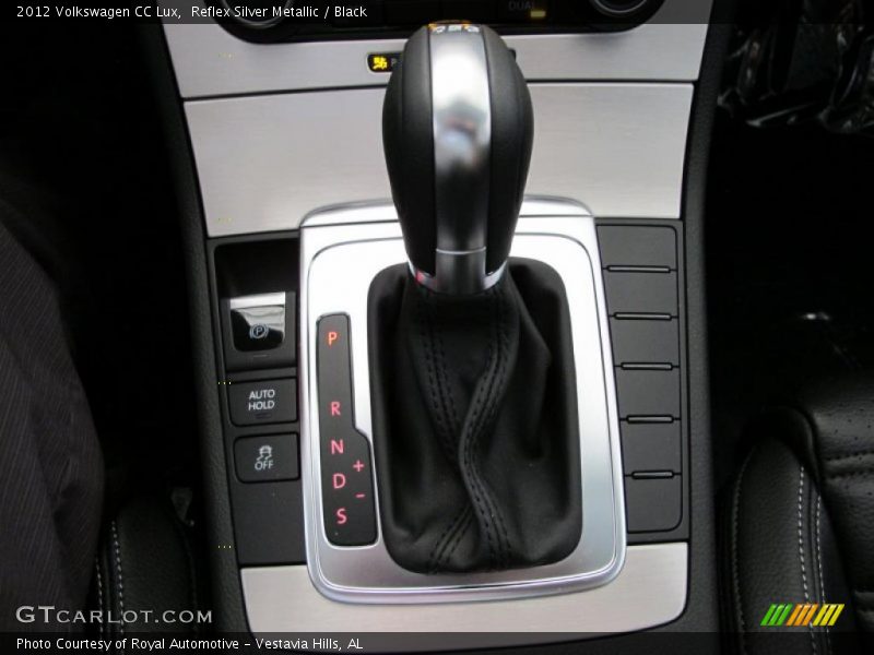 Reflex Silver Metallic / Black 2012 Volkswagen CC Lux
