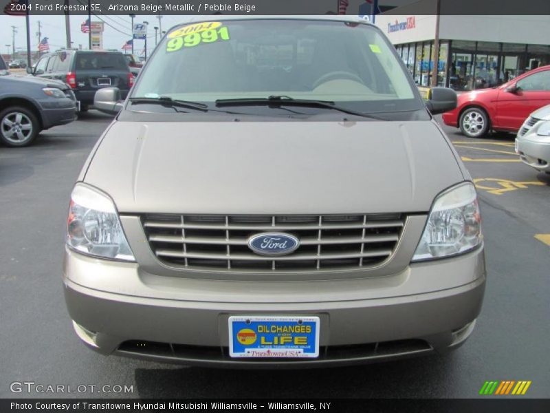 Arizona Beige Metallic / Pebble Beige 2004 Ford Freestar SE