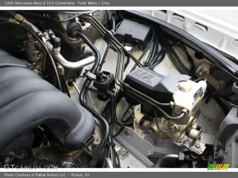 Polar White / Grey 1995 Mercedes-Benz E 320 Convertible