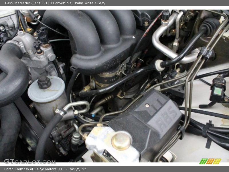 Polar White / Grey 1995 Mercedes-Benz E 320 Convertible