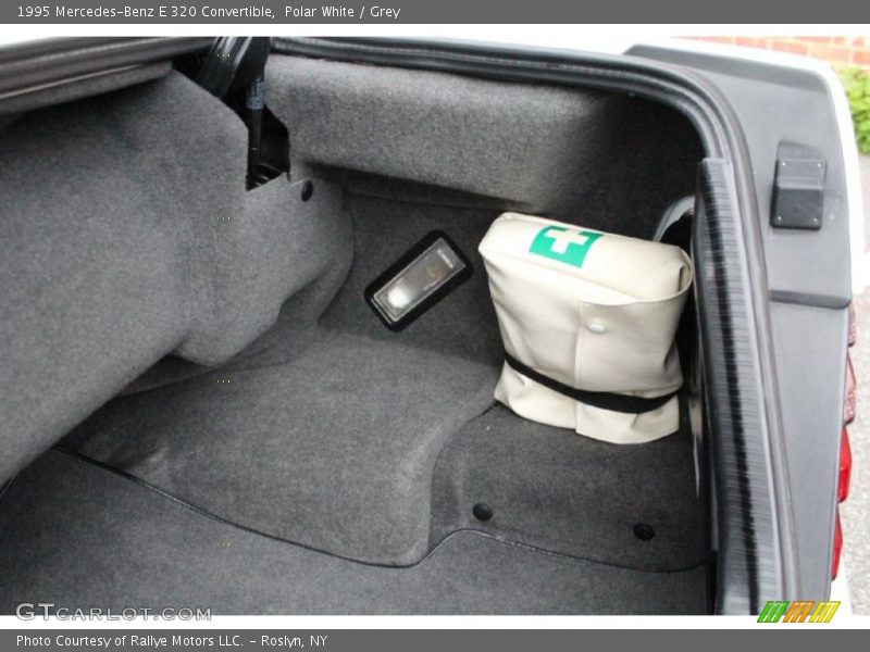 Polar White / Grey 1995 Mercedes-Benz E 320 Convertible