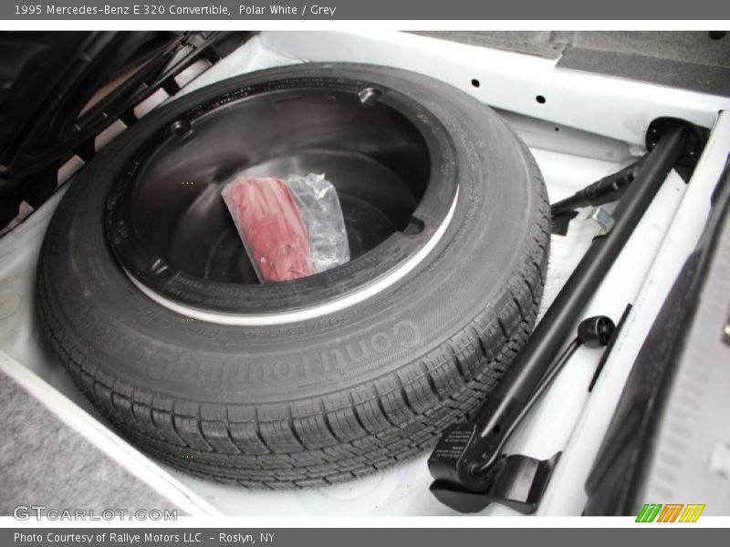 Polar White / Grey 1995 Mercedes-Benz E 320 Convertible