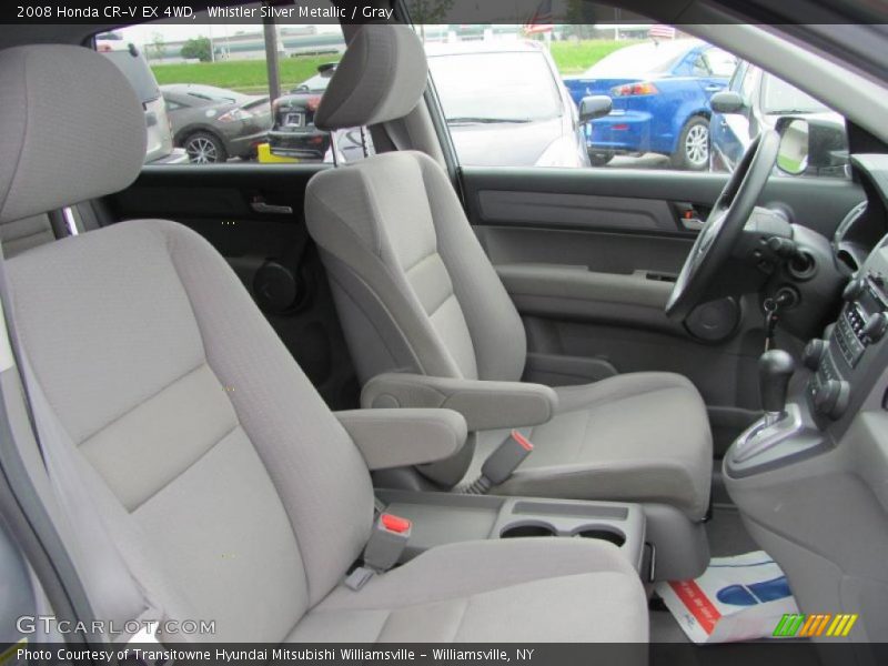 Whistler Silver Metallic / Gray 2008 Honda CR-V EX 4WD