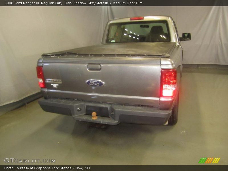 Dark Shadow Grey Metallic / Medium Dark Flint 2008 Ford Ranger XL Regular Cab