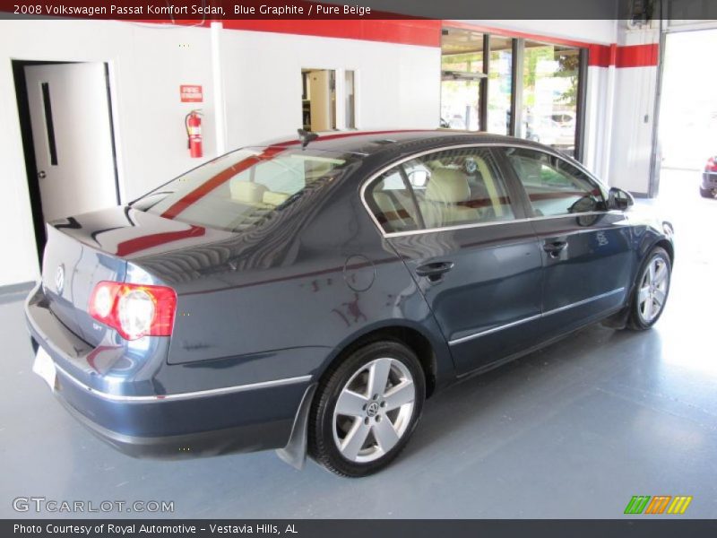 Blue Graphite / Pure Beige 2008 Volkswagen Passat Komfort Sedan