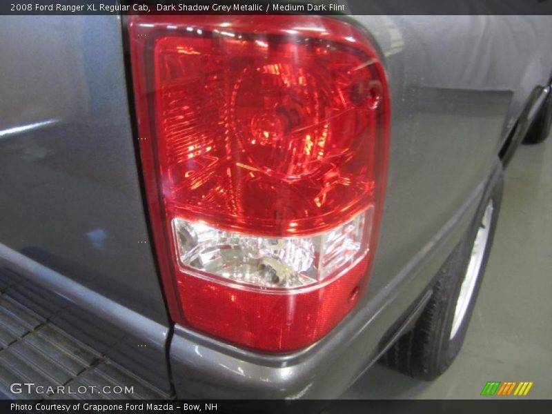 Dark Shadow Grey Metallic / Medium Dark Flint 2008 Ford Ranger XL Regular Cab