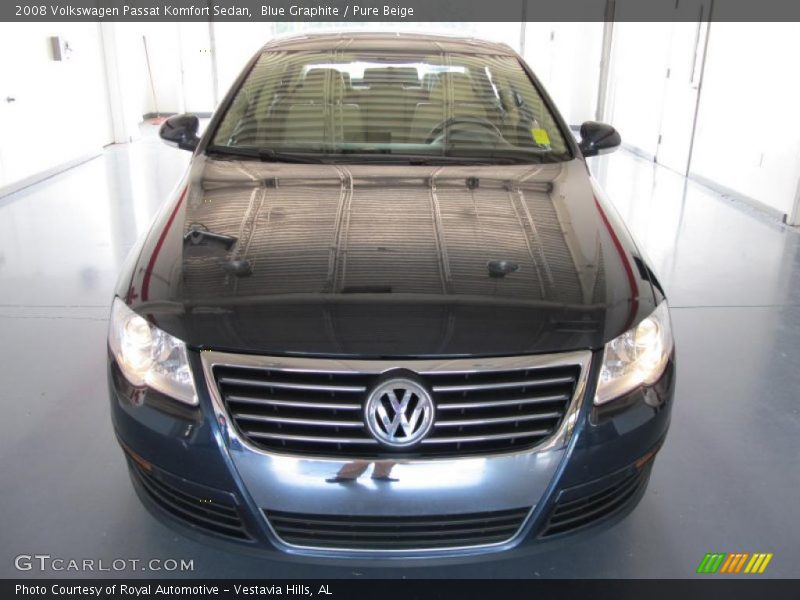 Blue Graphite / Pure Beige 2008 Volkswagen Passat Komfort Sedan