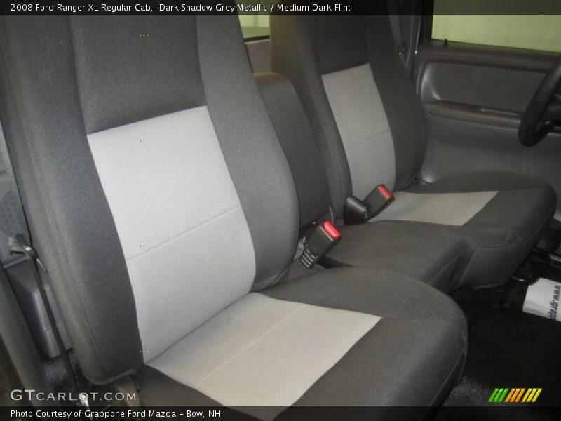 Dark Shadow Grey Metallic / Medium Dark Flint 2008 Ford Ranger XL Regular Cab