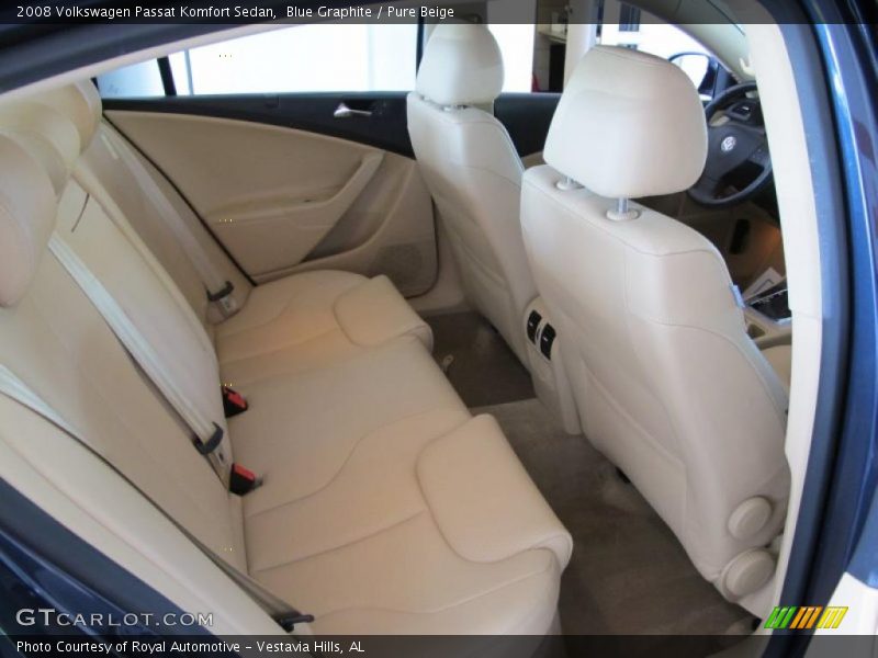 Blue Graphite / Pure Beige 2008 Volkswagen Passat Komfort Sedan