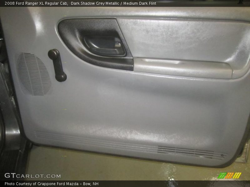 Dark Shadow Grey Metallic / Medium Dark Flint 2008 Ford Ranger XL Regular Cab
