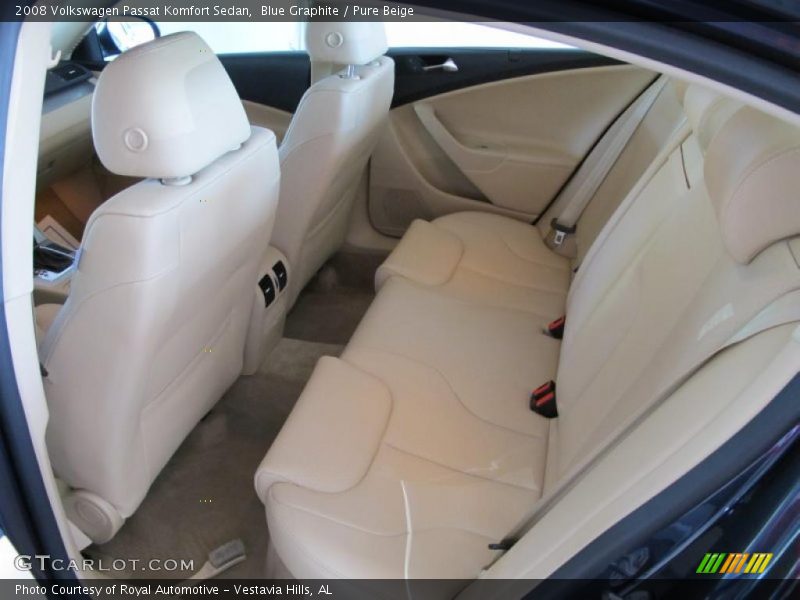 Blue Graphite / Pure Beige 2008 Volkswagen Passat Komfort Sedan