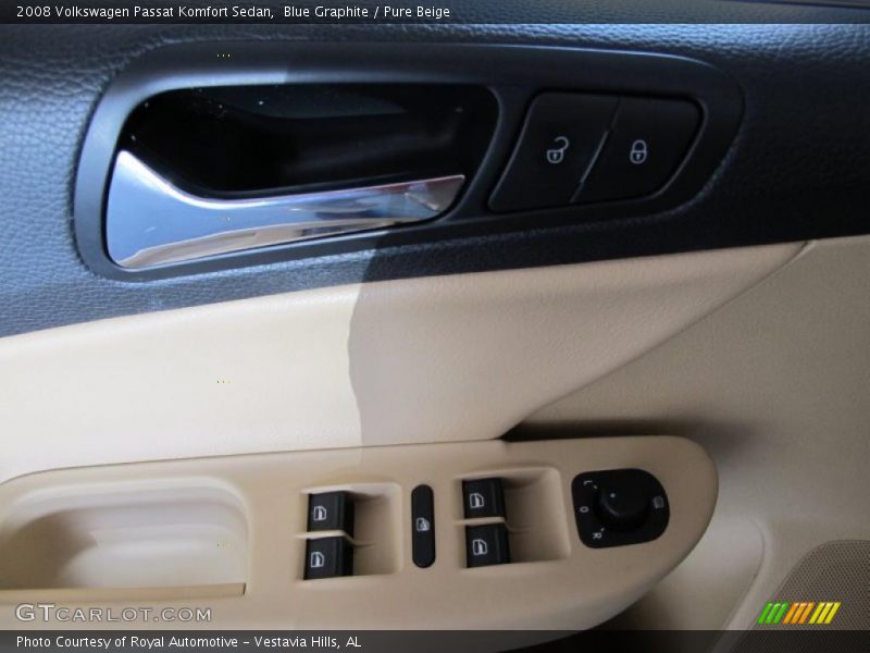 Blue Graphite / Pure Beige 2008 Volkswagen Passat Komfort Sedan