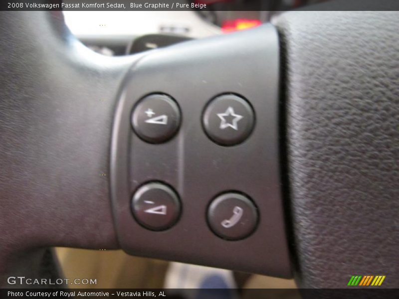 Blue Graphite / Pure Beige 2008 Volkswagen Passat Komfort Sedan