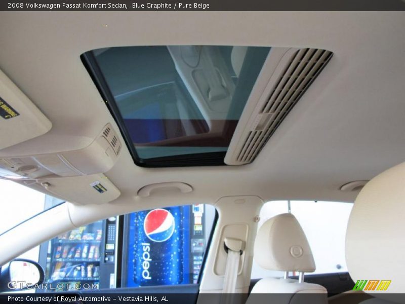 Blue Graphite / Pure Beige 2008 Volkswagen Passat Komfort Sedan