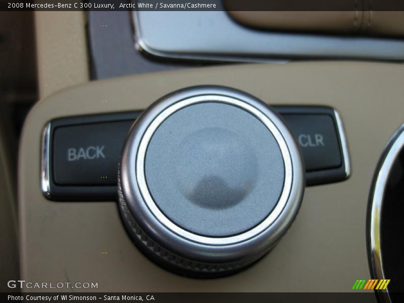 Arctic White / Savanna/Cashmere 2008 Mercedes-Benz C 300 Luxury