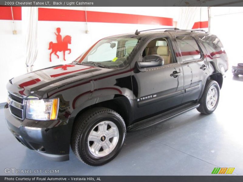 Black / Light Cashmere 2009 Chevrolet Tahoe LT