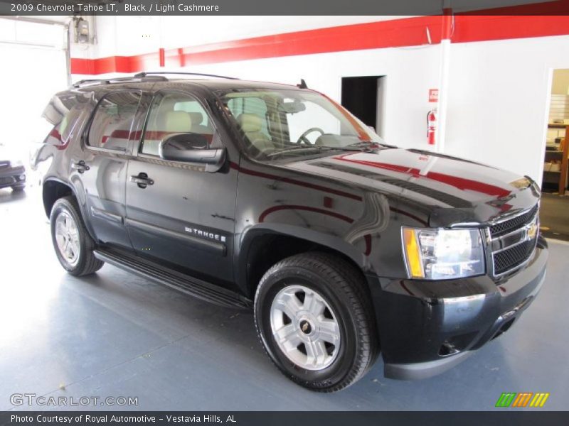 Black / Light Cashmere 2009 Chevrolet Tahoe LT