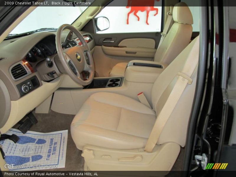 Black / Light Cashmere 2009 Chevrolet Tahoe LT