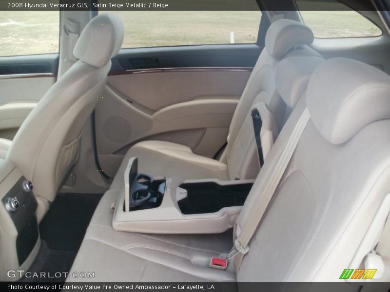 Satin Beige Metallic / Beige 2008 Hyundai Veracruz GLS