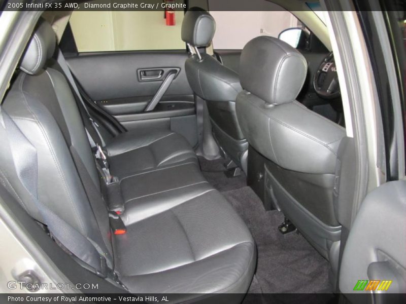 Diamond Graphite Gray / Graphite 2005 Infiniti FX 35 AWD