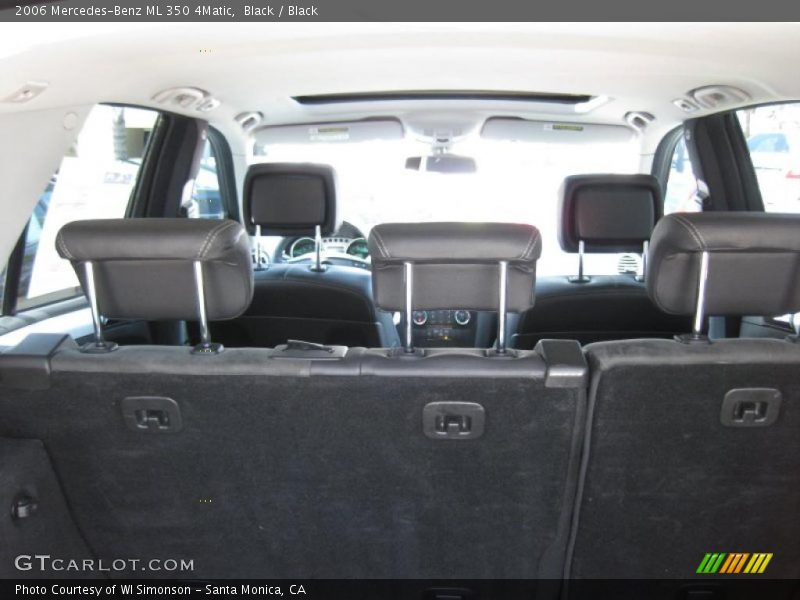 Black / Black 2006 Mercedes-Benz ML 350 4Matic