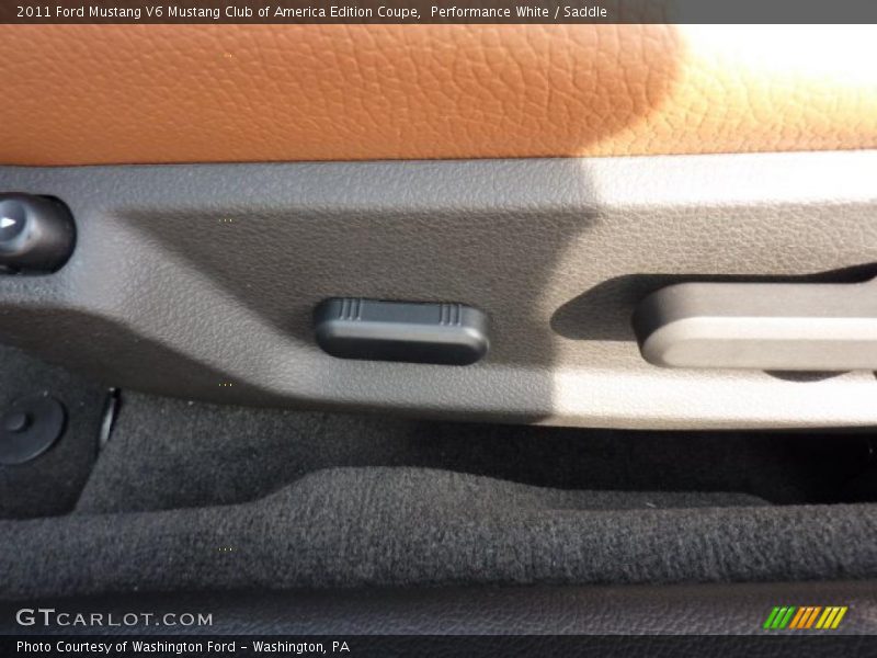 Performance White / Saddle 2011 Ford Mustang V6 Mustang Club of America Edition Coupe