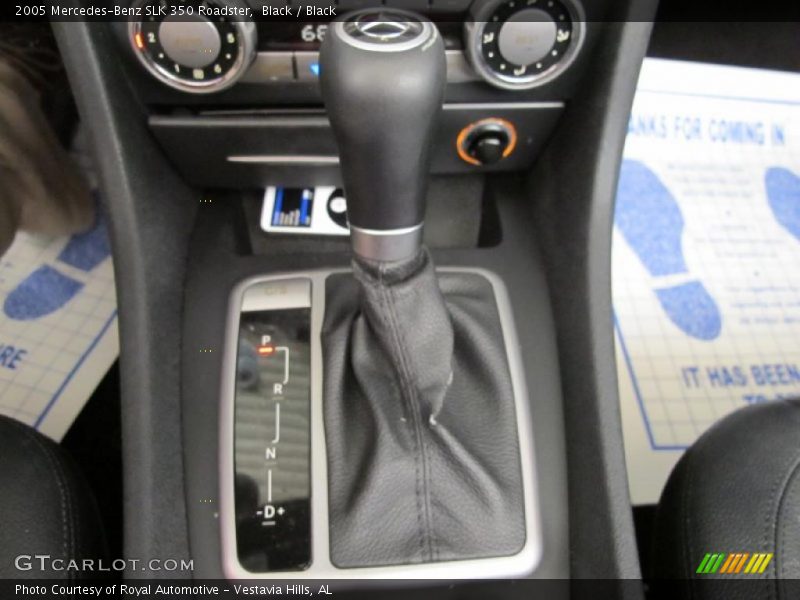  2005 SLK 350 Roadster 7 Speed Automatic Shifter