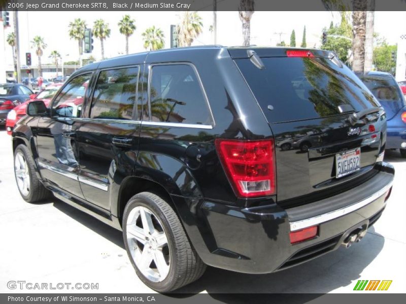 Black / Medium Slate Gray 2006 Jeep Grand Cherokee SRT8