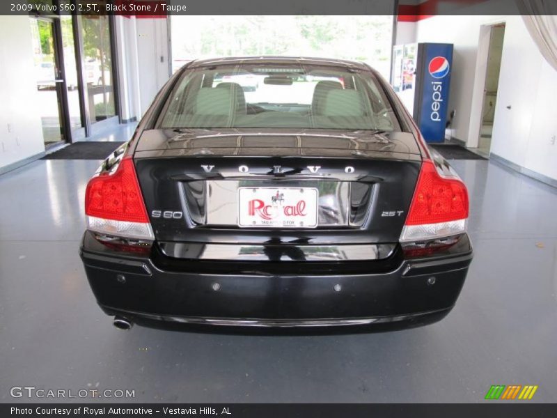 Black Stone / Taupe 2009 Volvo S60 2.5T