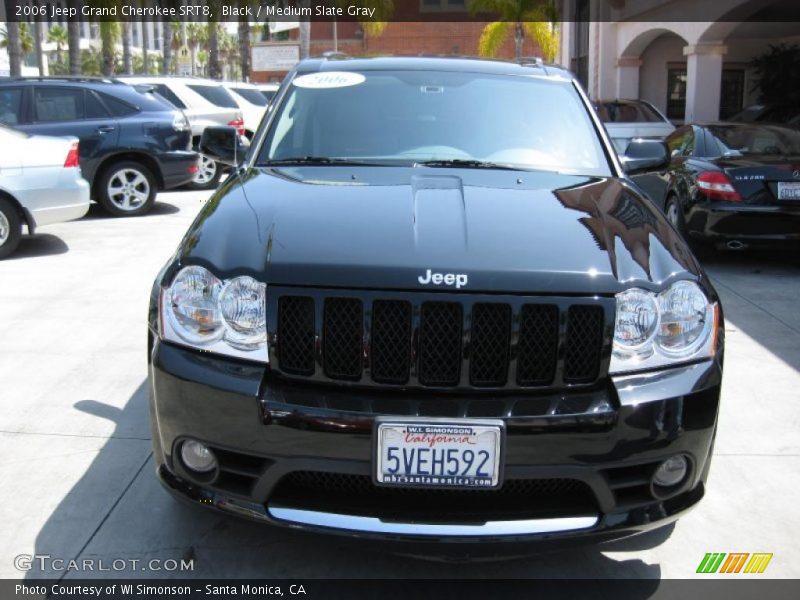 Black / Medium Slate Gray 2006 Jeep Grand Cherokee SRT8