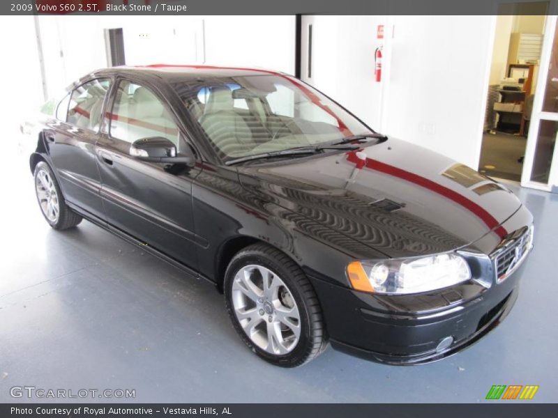 Black Stone / Taupe 2009 Volvo S60 2.5T