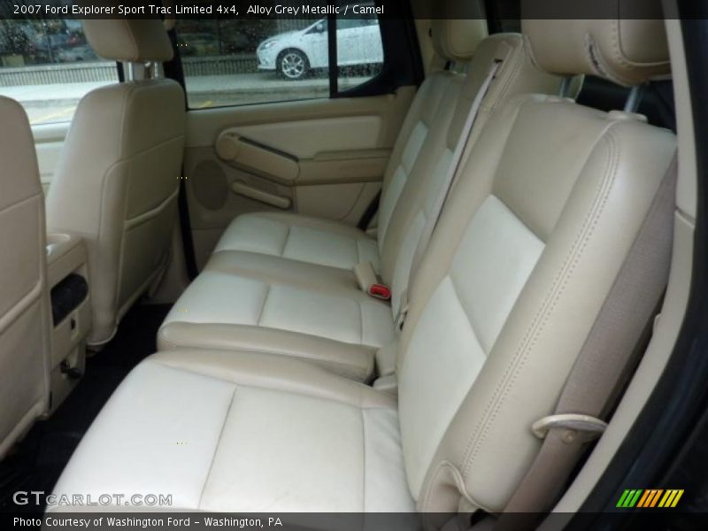 Alloy Grey Metallic / Camel 2007 Ford Explorer Sport Trac Limited 4x4