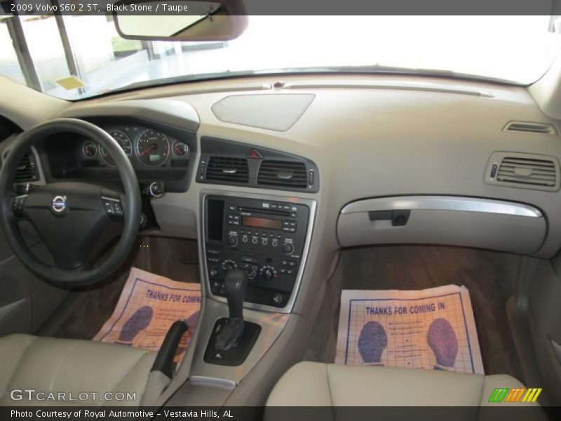 Black Stone / Taupe 2009 Volvo S60 2.5T
