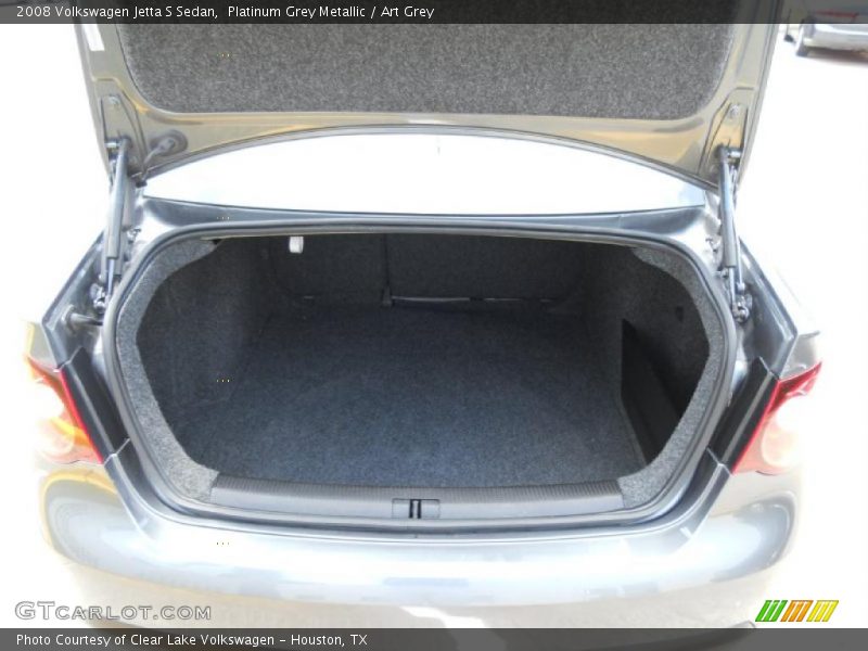 Platinum Grey Metallic / Art Grey 2008 Volkswagen Jetta S Sedan