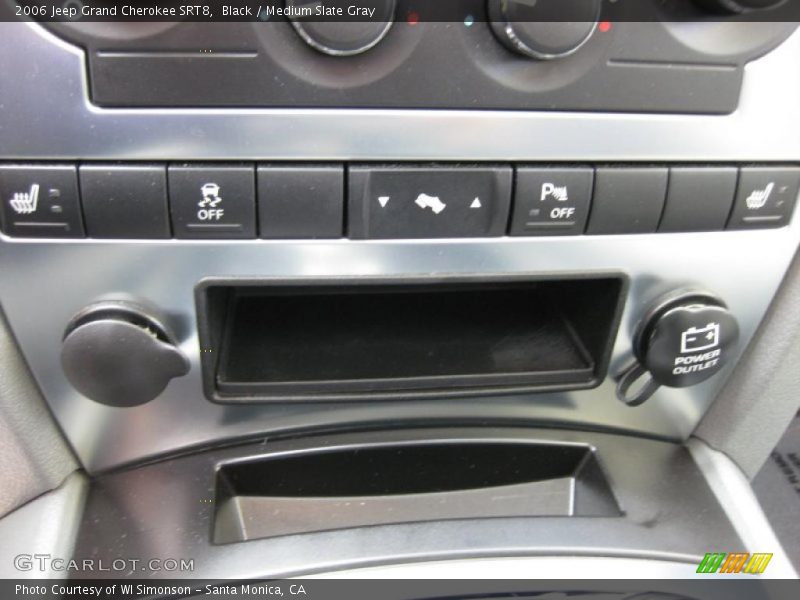 Black / Medium Slate Gray 2006 Jeep Grand Cherokee SRT8