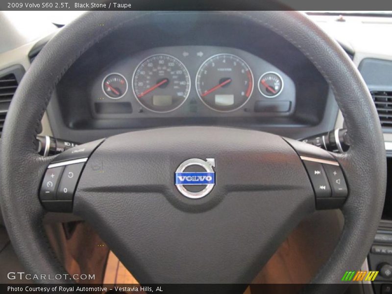 Black Stone / Taupe 2009 Volvo S60 2.5T