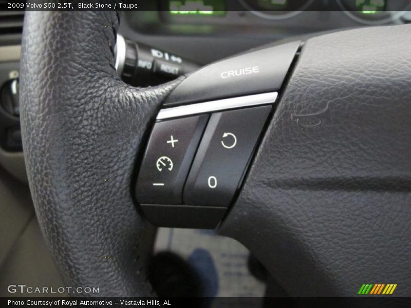 Black Stone / Taupe 2009 Volvo S60 2.5T